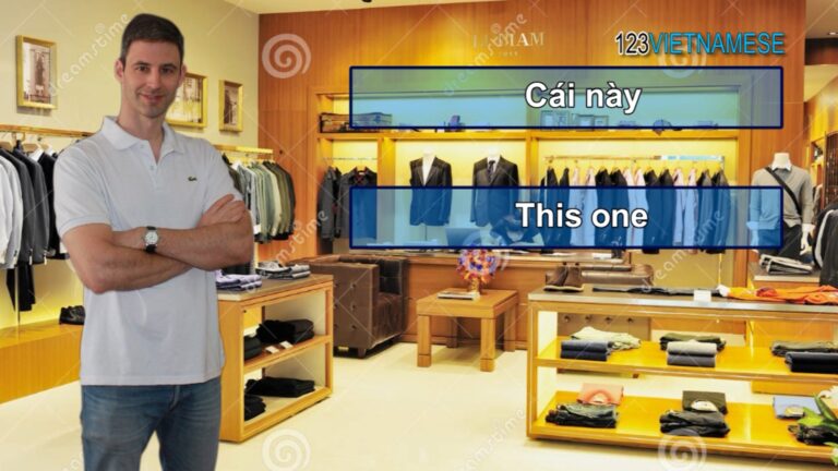 ベトナム語学習 – レッスン 8: 買い物 Shopping